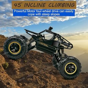 RC Rock Crawler 4x4 sa snažnim motorom na strmom terenu